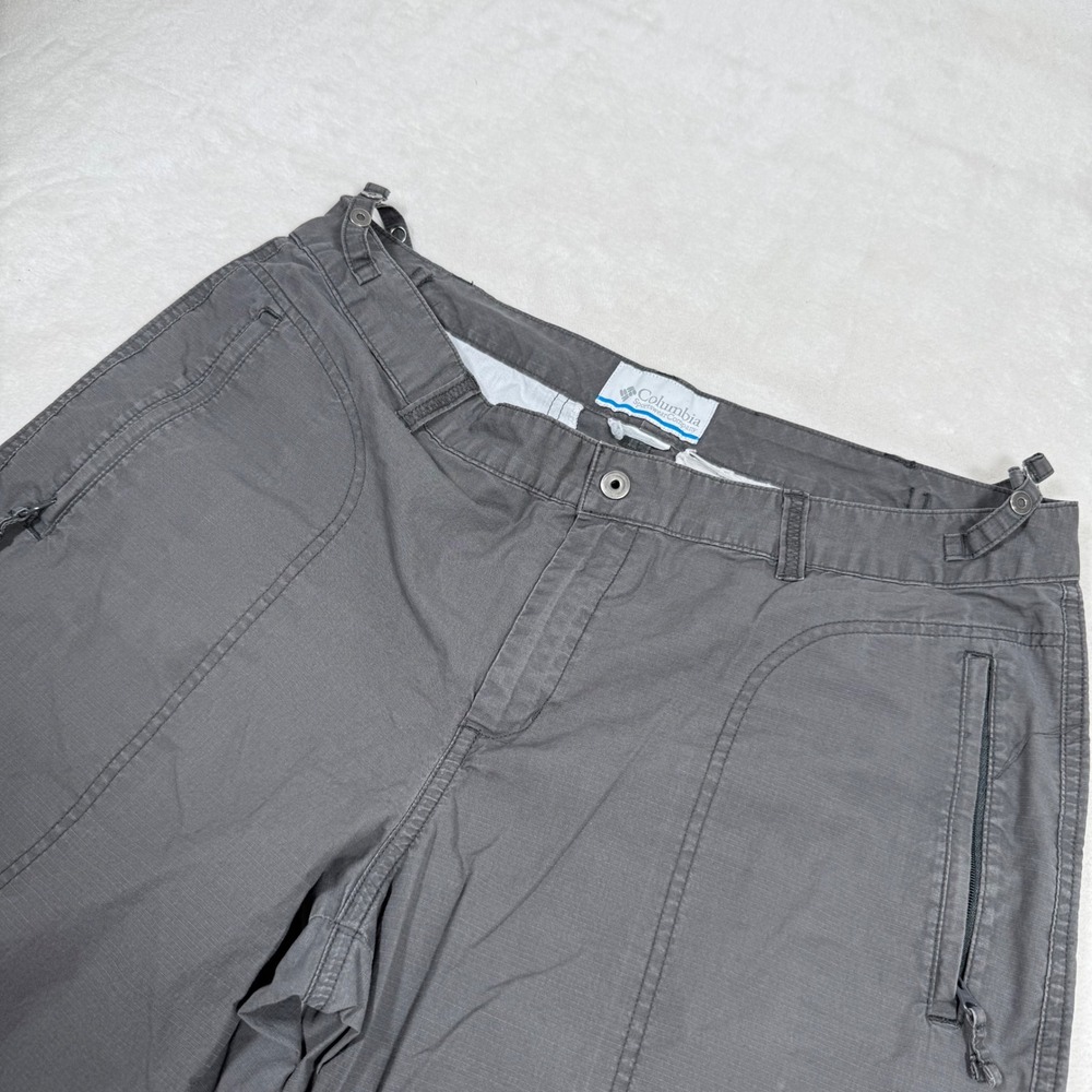 Columbia Sportswear‎ Company Women's Gray Cargo Capri Pants Size Medium